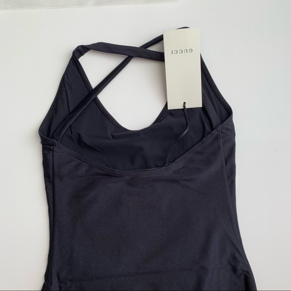 Gucci Black Vintage Logo One-piece Swimsuit - Picture 11 of 16